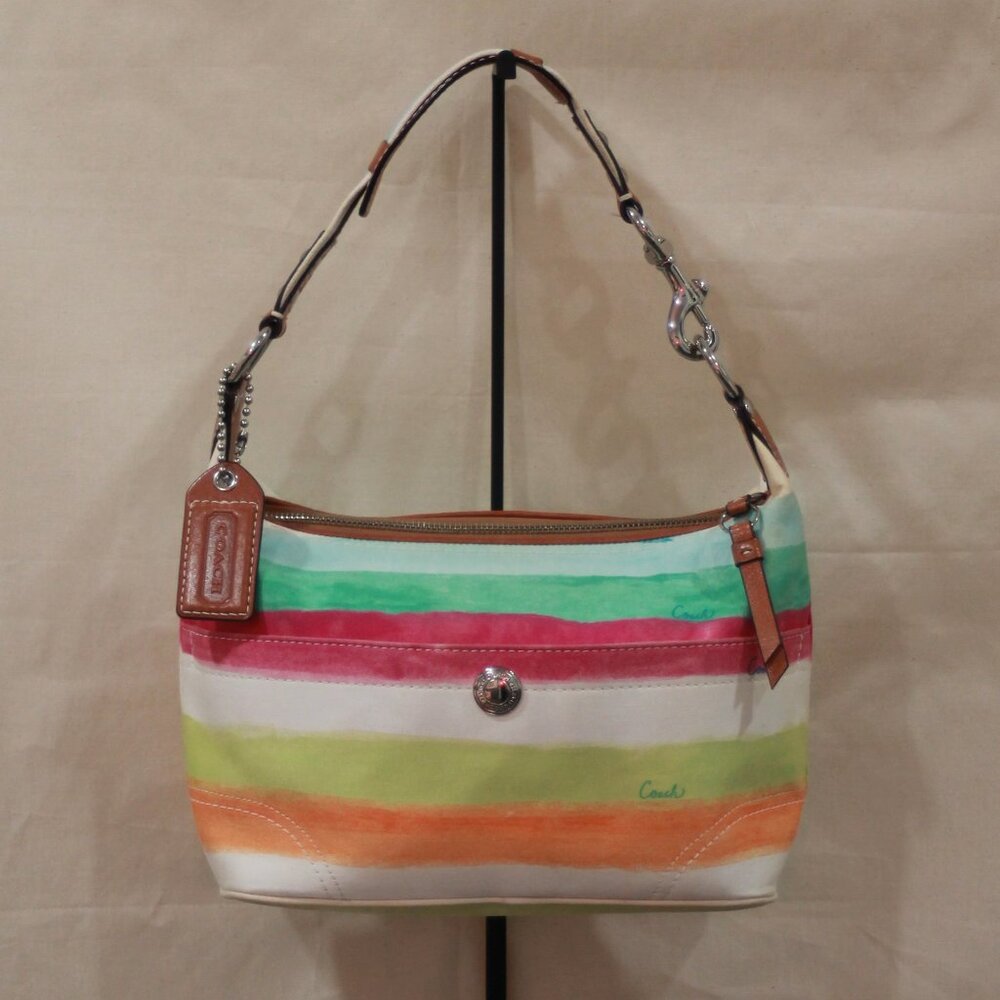 COACH Watercolor Shoulder Bag